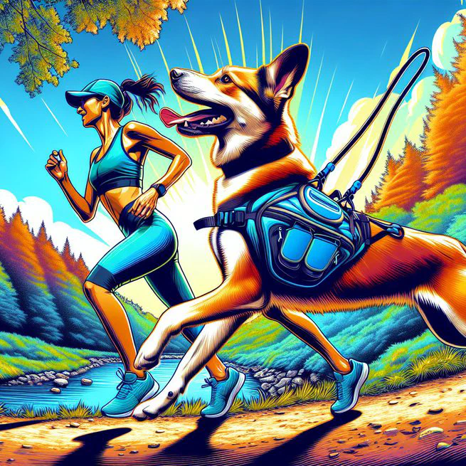 Canine Hydration Packs for Running