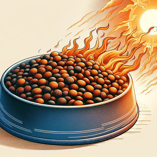 Dog Food Oxidization in Heat