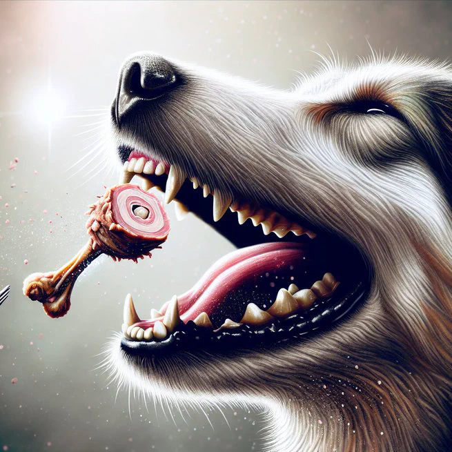 Freeze Dried Turkey Neck Dog Bleeding