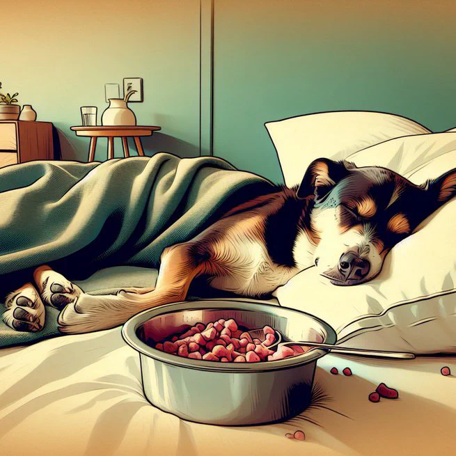 Raw Diet Causing Dog Lethargy